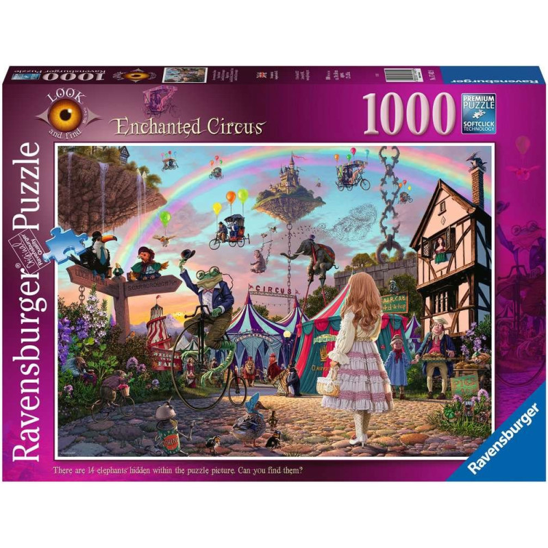 Ravensburger Puzzle Enchanted Circus 1000pc 17482