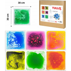 Tullo 702 aistipolku – nesteellä täytetyt aistilaatat, 6 kpl