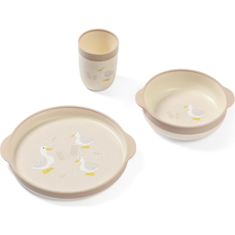 Babyono 1565 3-osainen lasten ruokailuvälinesetti ”Farmer”