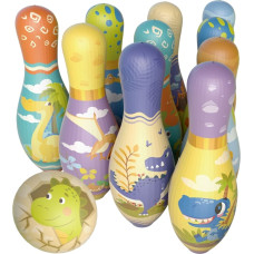 Woopie ketteryyspeli – dinosaurusteemainen keilapeli, 12 osaa