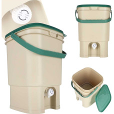 LUARO kotikompostori, 15 l kompostiastia keittiöjätteille