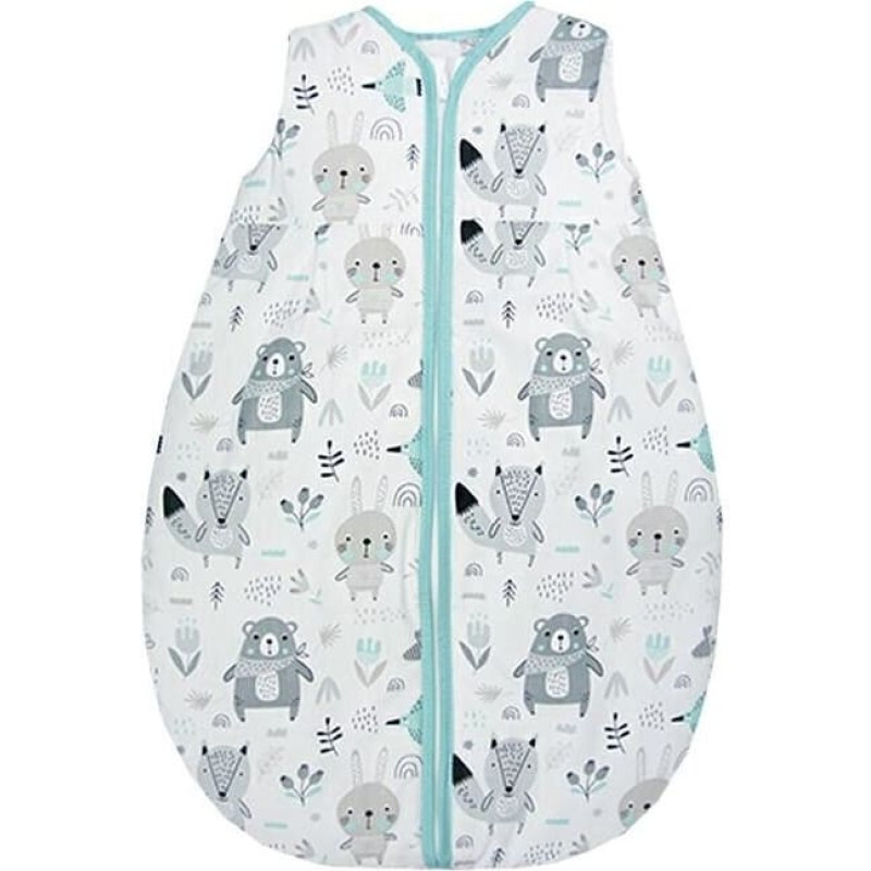 Ankras Sleeping Bag for Babies 68-74 animas green