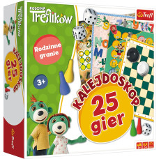 Trefl 01678 Gra Rodzina Treflików - Kalejdoskop 25 gier