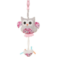 4Baby Muzikālā rotaļlieta OWL pink 4BABY OP01