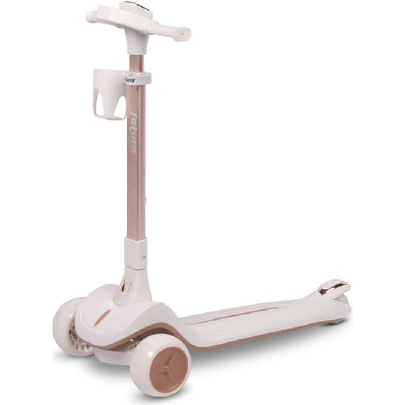 Toyz Kolmipyöräinen potkulauta SATURA WHITE