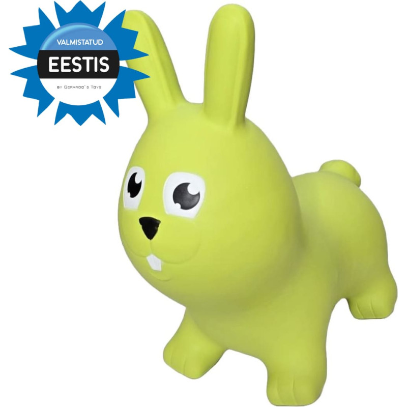 Gerardo's Toys Jumpy pomppulelu – jänis, vihreä