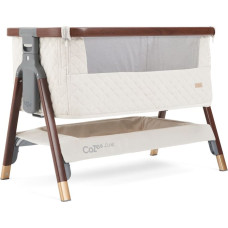 Tutti Bambini CoZee Luxe sivuvaunusänky – pähkinä/kerma