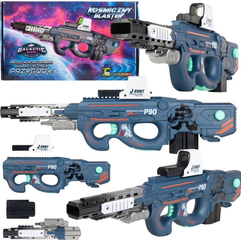 Paristokäyttöinen levypistooli ”Blaster”