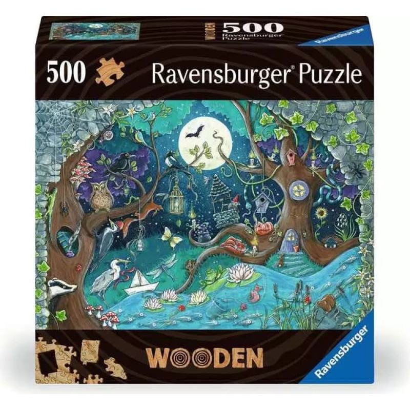 Ravensburger puinen palapeli Forest 500pcs 14+