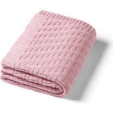 Babyono neulottu puuvillapeitto Pink, 1647/01