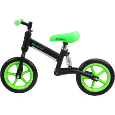 Bimbo Bike Kids balance bike 12" "ANTI-SHOCK RUNNER", green/black