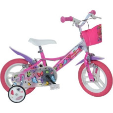 Bimbo Bike Children's bicycle Bimbo Bike 12'' "BUTTERFLY", pink/white