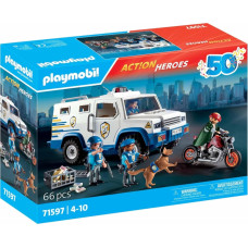 MIX Playmobil 71597 Panssaroitu rahankuljetusauto