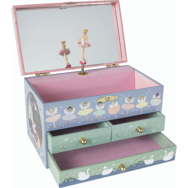 FLOSS & ROCK Mūzikas lādīte - rotaslietu kastīte ENCHANTED 43P6389