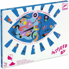 DJECO Iedvesmots! - Krāsošana ar smiltīm - Abstraktā māksla DJ09382