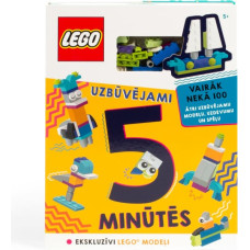 LEGO ICONIC Aktivitāšu grāmata "5 minūšu konstruktors" - Latviešu