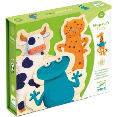 DJECO Magnēti – Jautrie dzīvnieciņi (24 gab.) DJ03111