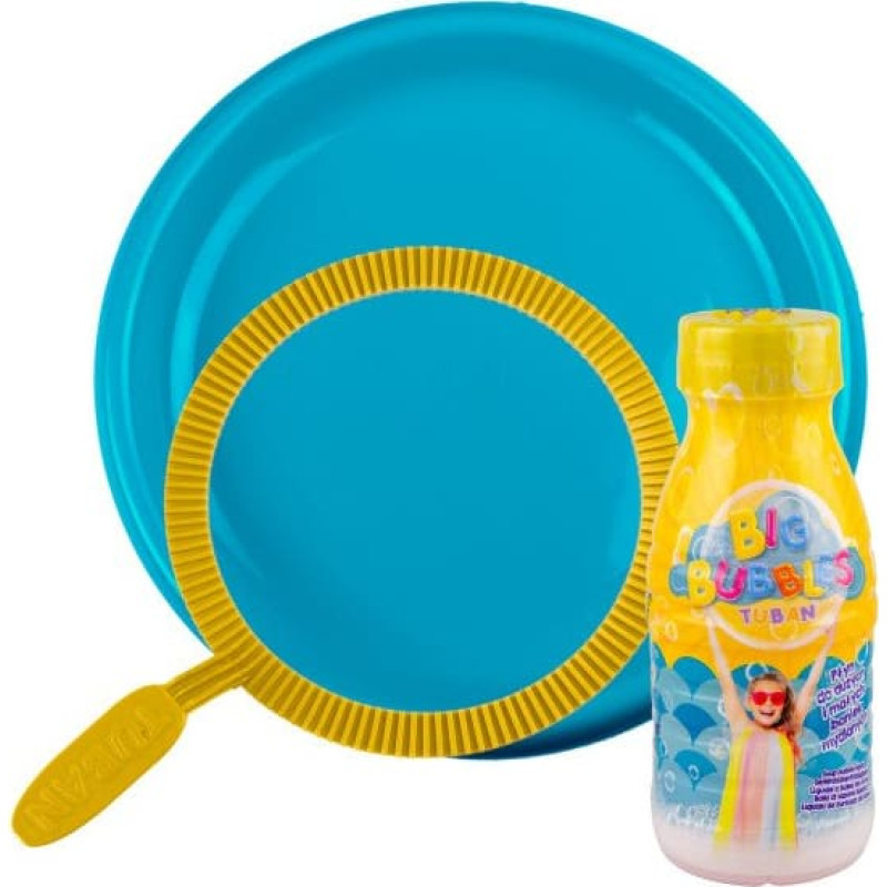 TUBAN Ziepju burbuļi 250ml + šķīvis + plastmasas riņķis, TU3635 AKCIJA