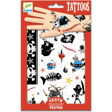 DJECO Tetovējumi - Pirates, DJ09584 ATLAIDE