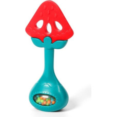 BABYONO TASTY WATERMELON Kožamā rotaļlieta ar grabuli 3м+ 499/02