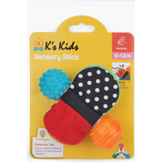 KS KIDS Sensory Stick rotaļlieta ar čaukstošiem elementiem KA10762