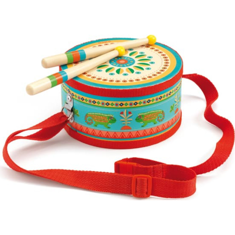 DJECO Mūzikas instruments - rokas bungas DJ06004