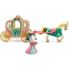 Djeco Arty Toys - Princese Mila un viņas kariete