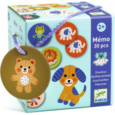 DJECO Memo - Atmiņas spēle - Mīkstie zvēriņi (30 gab.) DJ08264