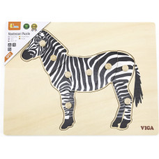 Viga 44603 Koka puzle Zebra