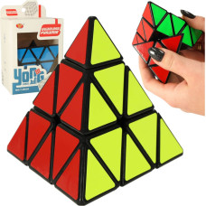 Mīklu spēle PYRAMINX puzzle kubs 9.7cm