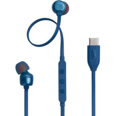 JBL USB-C austiņas, zilas - JBLT310CBLU