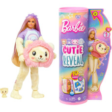 Barbie® Cutie Reveal T-särgiga nukk lõvi