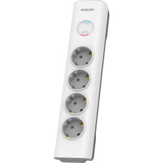 Philips īssavienojuma aizsargātājs, 4 rozetes - SPN7040WA/58