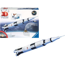 Ravensburger 3D puzle Apollo Saturn V Rocket, 440gab., 11545