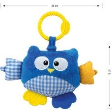 Milly Mally Plush hanging toy - Cutie owl - 2881 BLUE