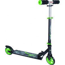 Muuwmi Aluminium Scooter skrejritenis 125 mm, melns/zaļš - AU 346