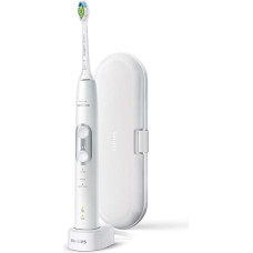 Philips Sonicare PHILIPS ProtectiveClean 6100 Sonic elektriskā zobu  birste, balta ar sudrabu - HX6877/28