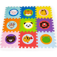 Ecotoys puslematt Loomad 90 x 90 cm