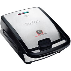 Tefal tosteris Snack Collection, 700W, 2 maināmas plātnes, melna/sudraba - SW852D12