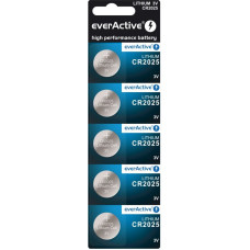 Bateria everActive litowa CR2025 blister 5szt.