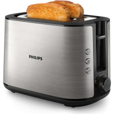 Philips Viva Collection tosteris, sudraba - HD2650/90