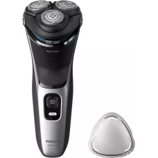 Philips Shaver Series 3000, Wet& Dry skuveklis (lādējams), light silver - S3143/00