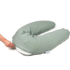 Doomoo Comfy Big barošanas spilvena/pakaviņa pārvalks, Tetra Green