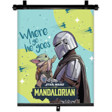 RETRACABLE AUTO SHADE MANDALORIAN