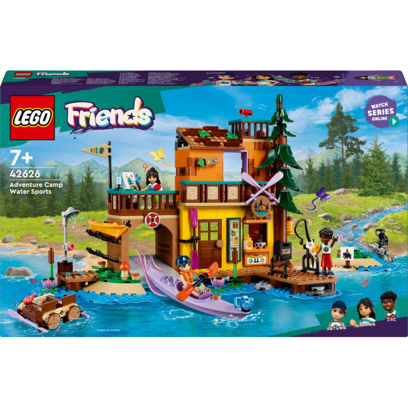 LEGO® Friends seikkailuleirin vesiurheilusetti 42626