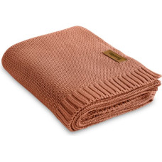 Sensillo Bamboo and cotton blanket – CORAL