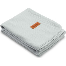 Sensillo MUSLIN BLANKET SILVER 75x100