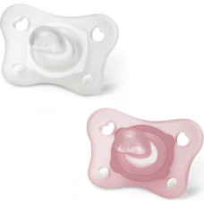 Chicco 128419 teat PHYSIOFORMA , MINI SILICONE 0-2M 2PCS GIRL