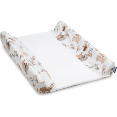 Sensillo CHANGING PAD SHEET THE WOLF AND FRIENDS BEIGE