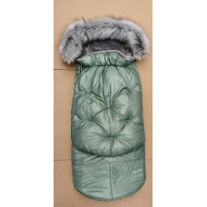 Matpol Sleeping Bag Minky - KOKON 2in1 - GREEN